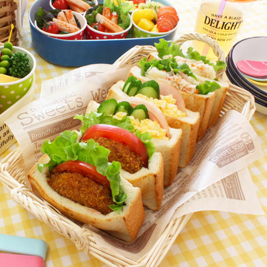 野菜フライのポケットサンド
