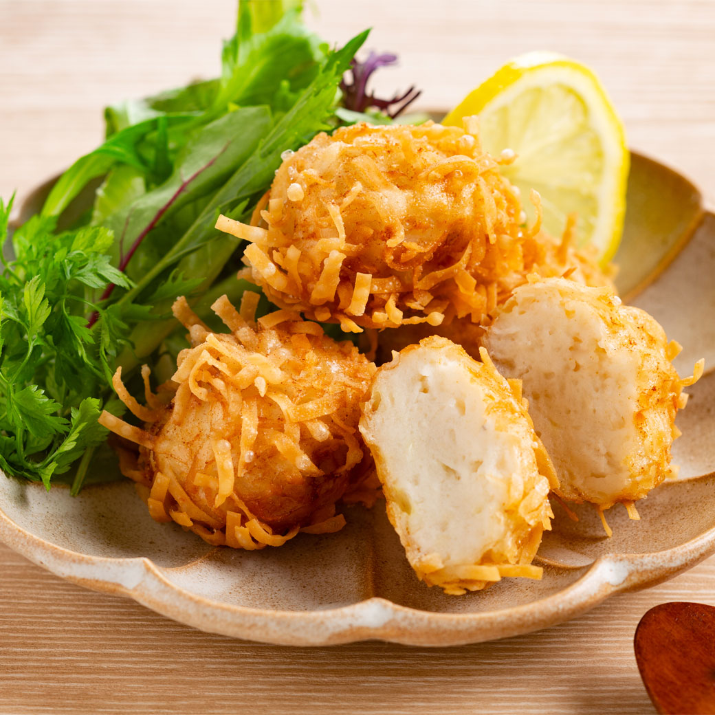 いか焼売の素揚げ