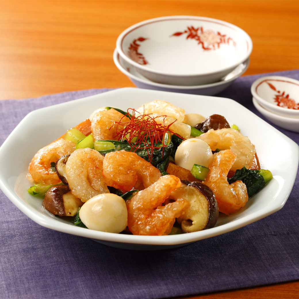 ほぼエビの中華炒め