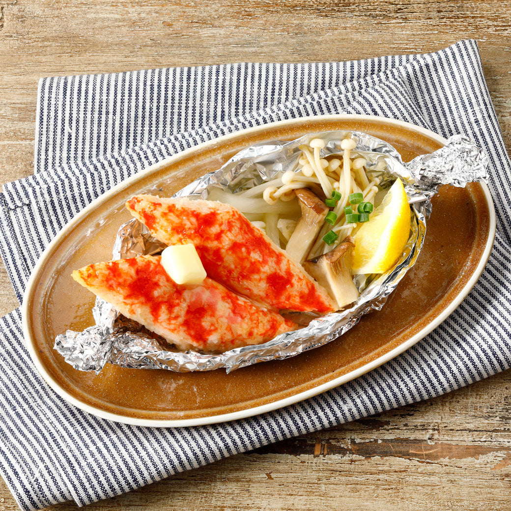 期間限定 ほぼタラバのバタぽんホイル焼き