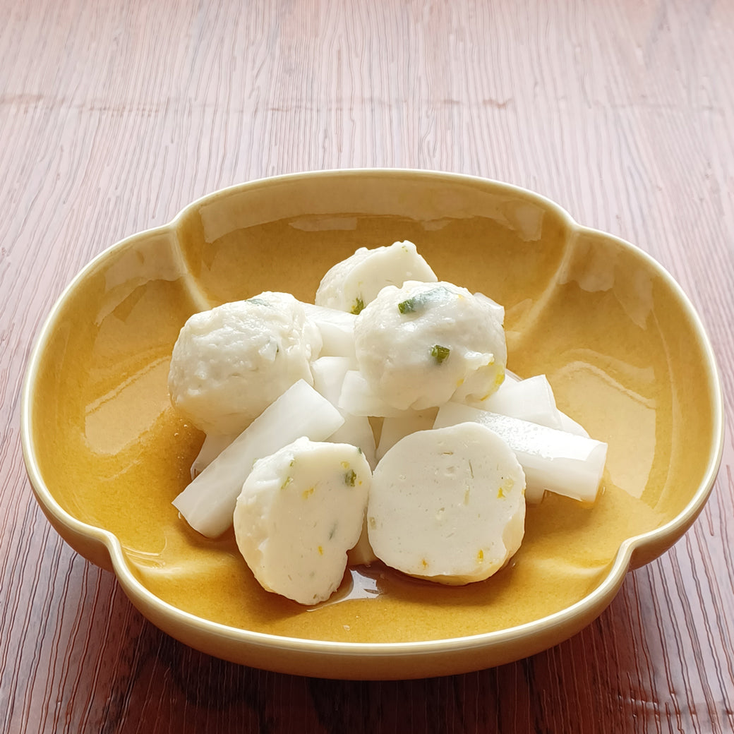 国産ゆず入鯛つみれのさっぱり和え