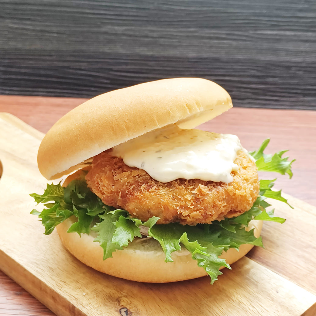 マグロメンチカツバーガー