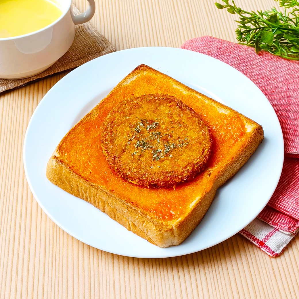 野菜フライのオーロラソーストースト