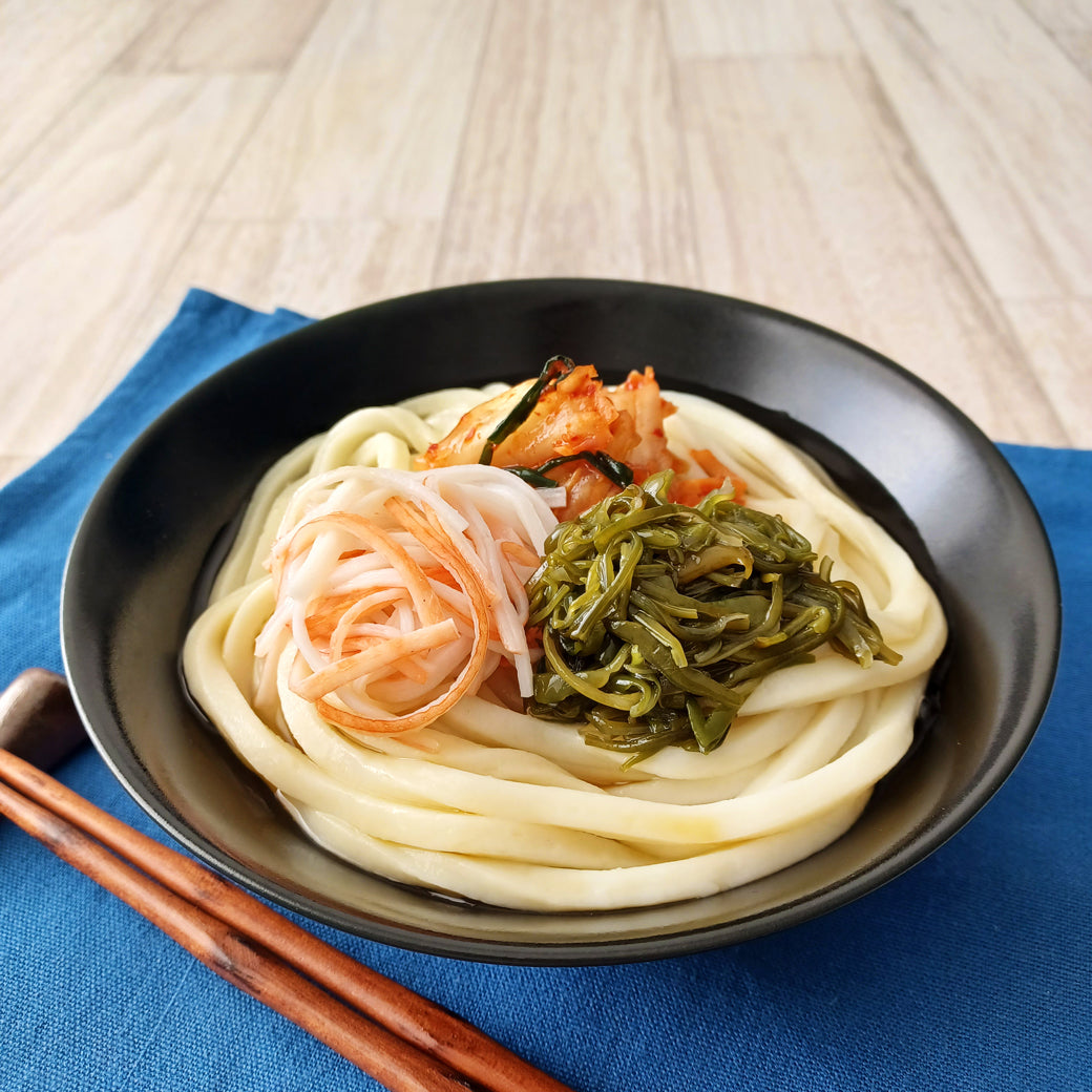 カニかま Richのめかぶうどん