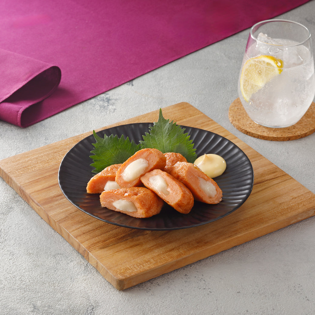 明太もち巻のさっと焼き