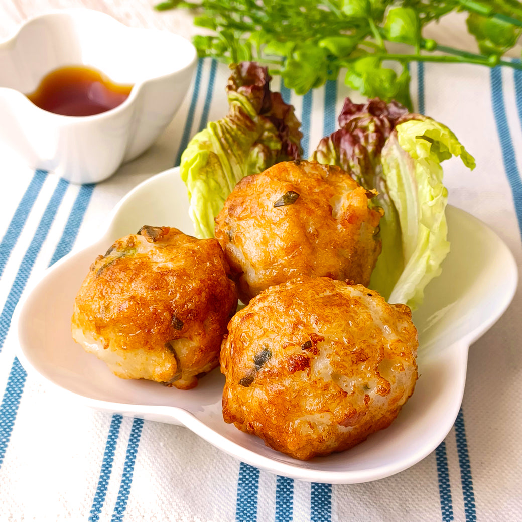 国産まぐろだんごの素揚げ